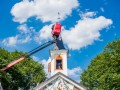 Blagoslov zvona in vaške kapele na Cvenu