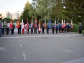 Pozdrav številnih praporščakov