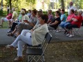 Številno občinstvo v Radenskem parku