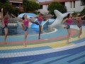 Plesalke PŠ Urška Pomurje že plešejo ob bazenu