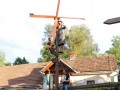 Postavljanje klopotca pri Škedenj baru