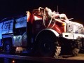 Prevrnjeno gasilsko vozilo