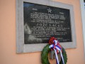 Venec k spominski plošči narodnemu heroju Jožetu Lacku