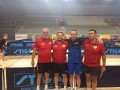Na turnirju v Varaždinu: Jože Žekš, Mitja Županek, Darko Fijavž in Vojko Gumilar