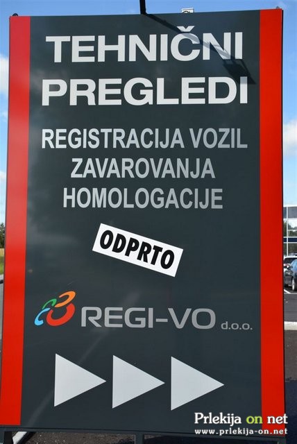 Otvoritev Tehničnih pregledov v Boračevi