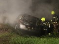 Požar osebnega vozila v Pristavi