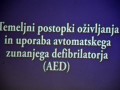 Predstavitev AED v Gornji Radgoni