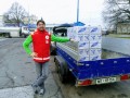Donacija Pomurskih mlekarn Rdečemu križu