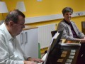 Na klavir je igral prof. glasbe Berislav Budak