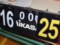 Prvi set s 25 : 16 v korist Radenčanov, torej  1 : 0