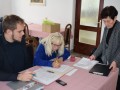 Od leve: Darjan Mencigar, Marija Slavič in Dušica Berić