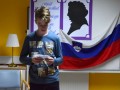 Osnovnošolec Nik Golub deklamira Prešernovo »Pod oknom«