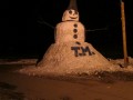 Veliki sneženi mož v Trnovcih
