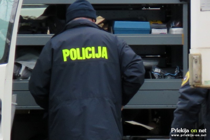 Policisti za neznanim storilcem še zbirajo obvestila