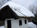 Ogrebanje strehe na Stari Gori