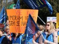Protestni shod v Murski Soboti