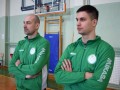 Trener Bogdan Marič in pomočnik  Blaž Ajlec (OK Radenci)