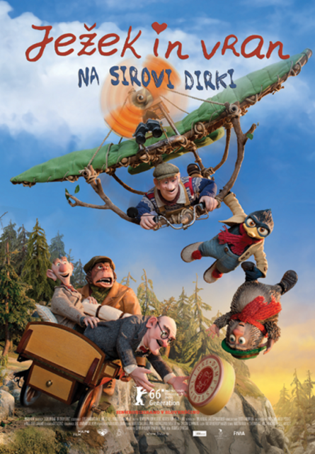 JEŽEK IN VRAN: NA SIROVI DIRKI