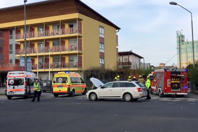 Prometna nesreča v Murski Soboti