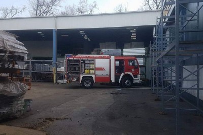 Posredovali so gasilci PGD Gornja Radgona in začetni požar pogasili