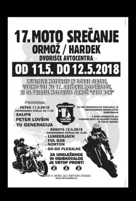 17. MOTO srečanje Ormož