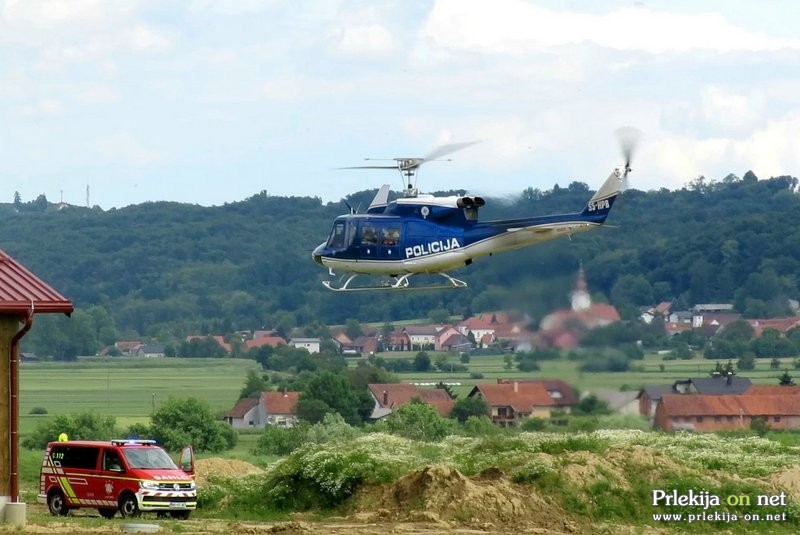 Helikopter HNMP v Gajševcih