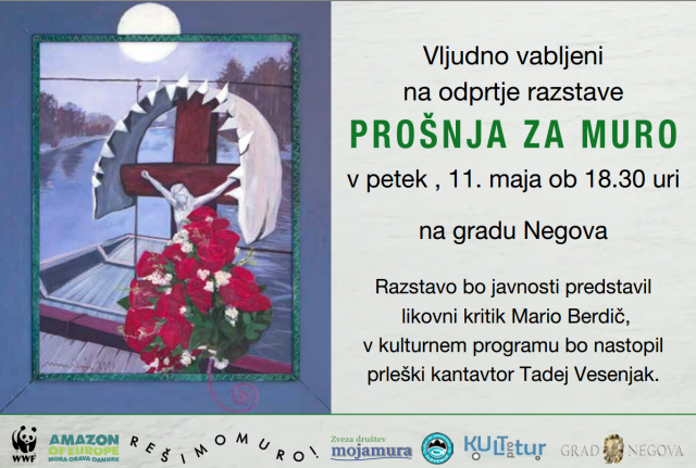 Odprtje mednarodne razstave likovnih del Prošnja za Muro