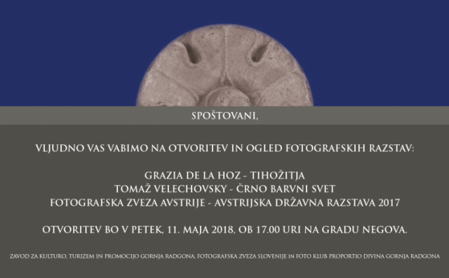 Odprtje spomladanskega cikla razstav Fotograd Negova