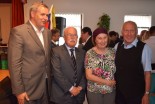 Od leve: Dejan Židan, Boštjan Žekš in zakonca Kovač