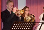 Pevce je spremljal duo iz Tria Bras band Slovenija