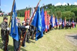 Številni prapori veteranskih organizacij