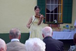 Violinistka Mirjam Mah iz Rogašovcev