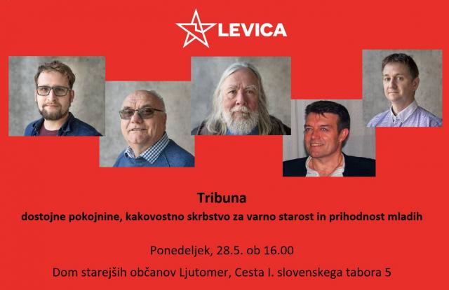 Tribuna: dostojne pokojnine, varna starost