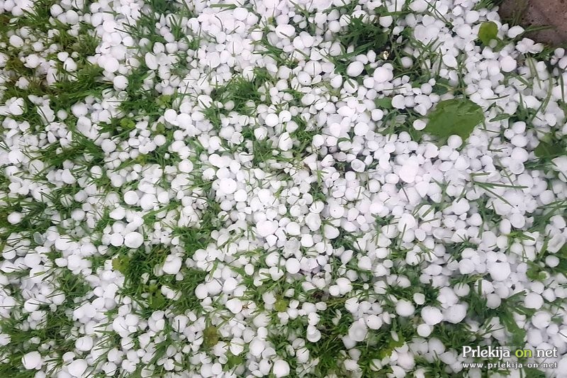 Toča je letos klestila že nekajkrat