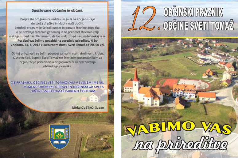 12. občinski praznik občine Sveti Tomaž