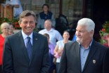 Borut Pahor in Franc Pižmoht