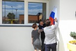Odkritje spominske plošče na Razkrižju