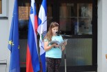 Odkritje spominske plošče na Razkrižju