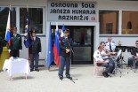 Odkritje spominske plošče na Razkrižju