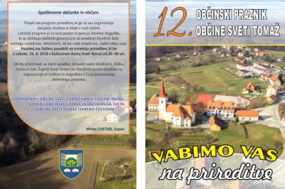 12. občinski praznik občine Sveti Tomaž