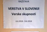 Razstava Verstva in verske skupnosti v Sloveniji