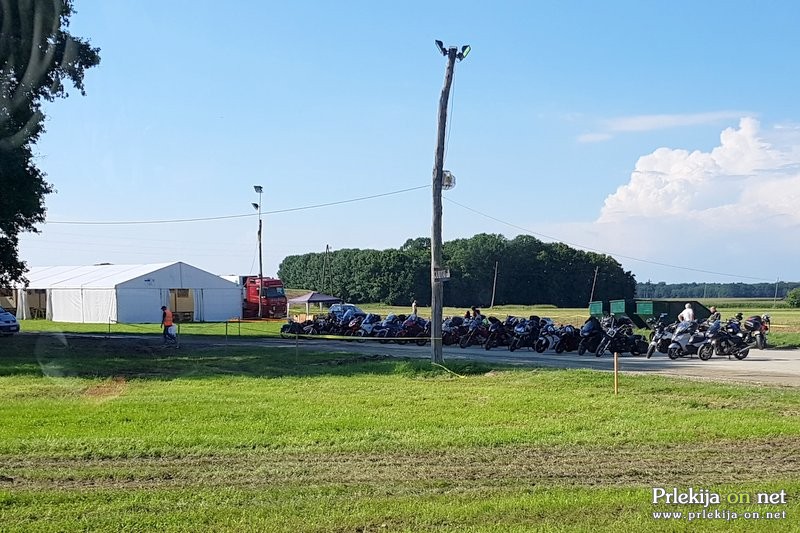 Motoristi so se pričeli zbirati v petek popoldan