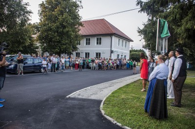 70-letnica zgraditve Zadružnega doma na Cvenu in novo kanalizacijsko omrežje