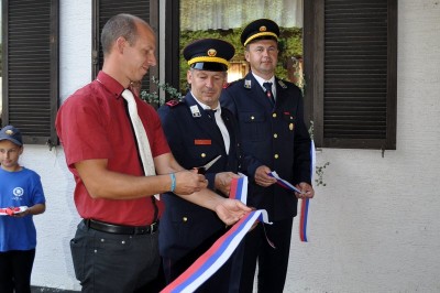 Uradno so svojemu namenu predali nov prizidek gasilsko-vaškem domu