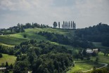 Postavljanje največjega klopotca v Hermancih