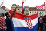 Slavje navijačev v Zagrebu