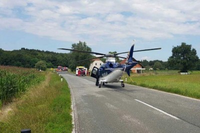 Helikopter v Mekotnjaku, foto: PGD Ljutomer