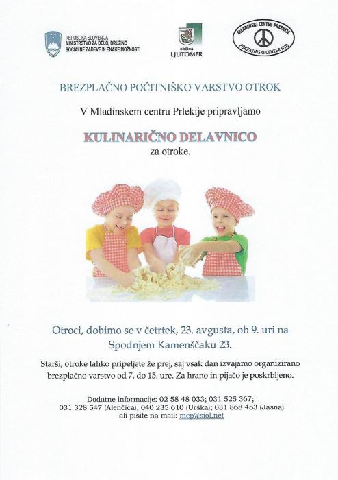 KULINARIČNA DELAVNICA