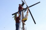 Postavljanje klopotca v Benediktu