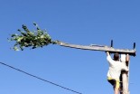 Postavljanje klopotca v Benediktu